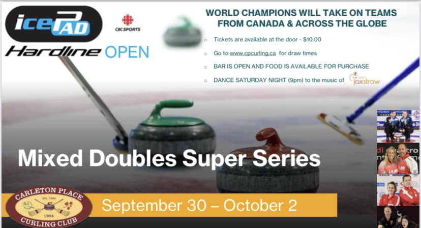 CARLETON PLACE MIXED DOUBLES SEPT 30